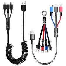 Fast Charging Braided Cable Set 3-in-1